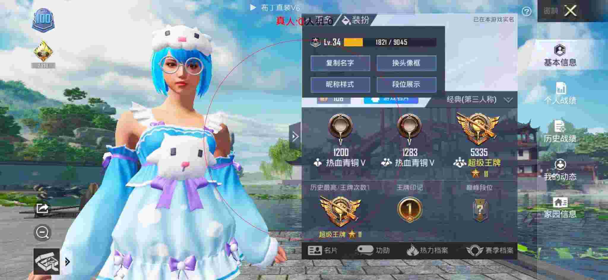 和平精英透视自瞄 - 和平精英真人泳衣服装图片辅助预览图